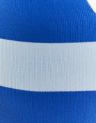 Tally Weijl Striped Knitted Polo Top Blue/White side view