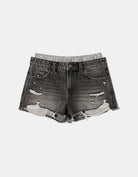 Tally Weijl Shorts With Boxer Detail Grey front view