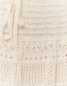 Tally Weijl White Midi Skirt with Ruffles WHITE side view