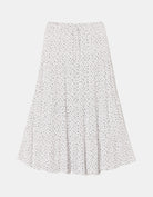 Ghost front view of white and black skirt