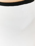 Tally Weijl White Knitted Skirt With Contrasting Trim Black/White side view