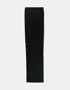 Tally Weijl Black Ribbed Skirt With Slit Black side view