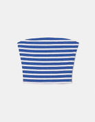 Tally Weijl Striped Crop Top WHITE detail view