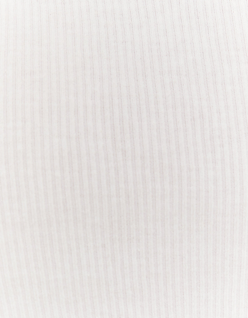 White Basic Tank Top
