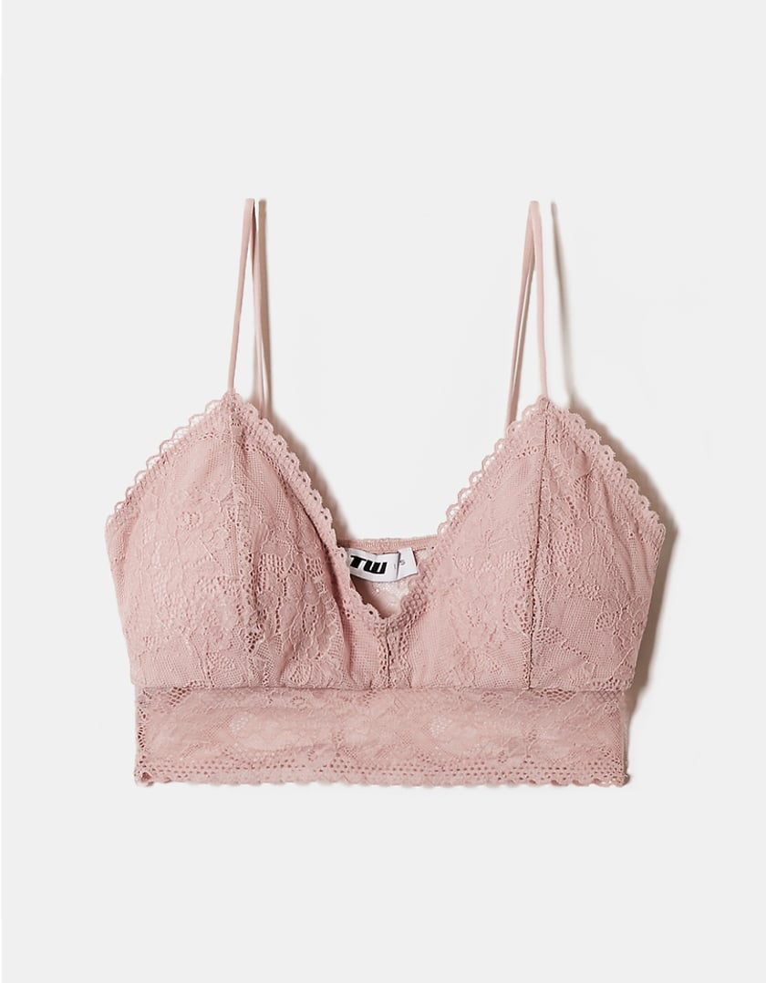 Tally Weijl Lilac Lace Bralette Purple back view