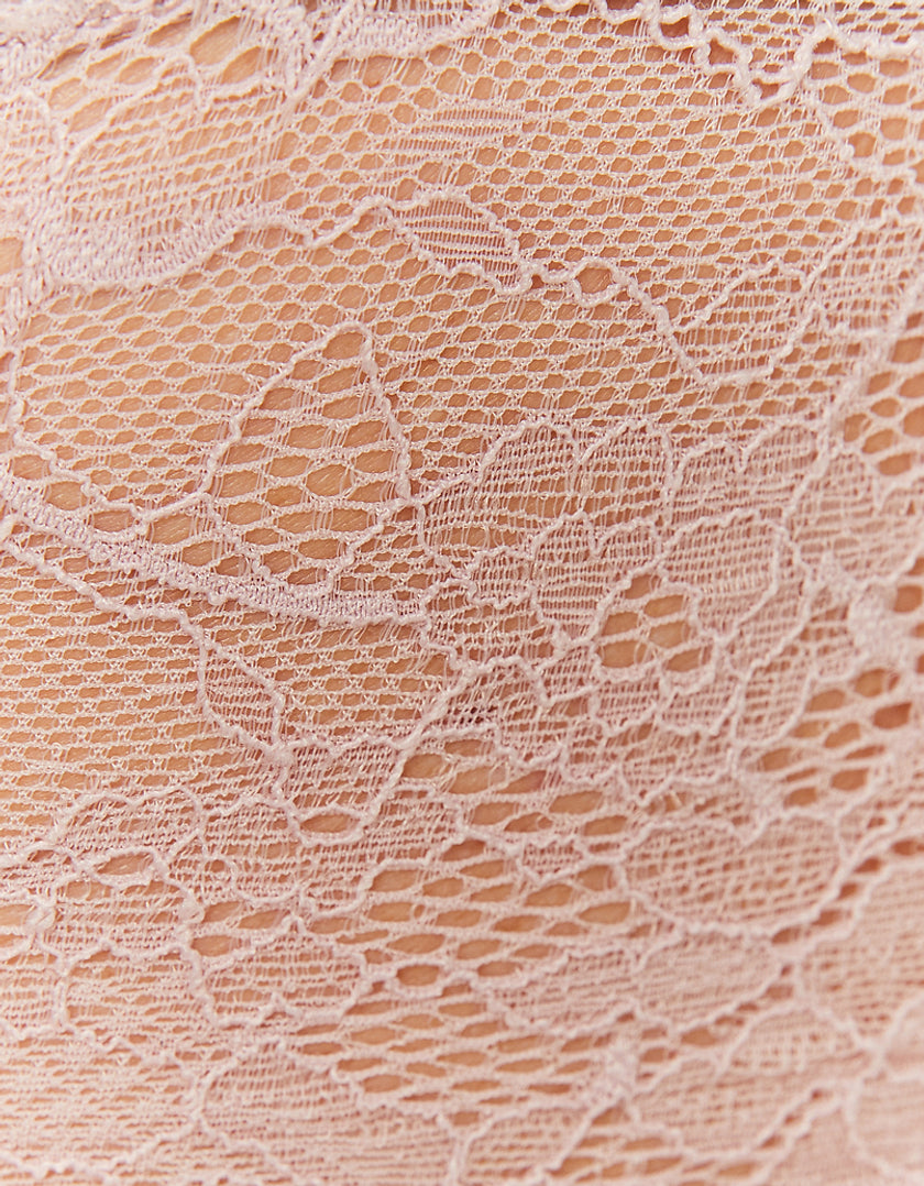 Ladies Lilac Lace Bralette-Pattern View