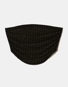 Tally Weijl Black Mesh Bandeau Top With Strass BLACK back view