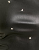 Tally Weijl Black Top With Rhinestones BLACK side view