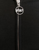 Tally Weijl black zip up hoodie zip fastening detail