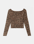 Tally Weijl Leopard Print T-Shirt With Round Neck multi back view