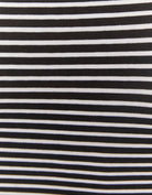 Tally Weijl Basic Stripped Cropped Top Multi Colour back view