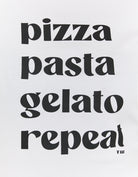 Tally Weijl White T-Shirt With Italian Food Print White side view