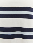 Tally Weijl White T-Shirt With Long Sleeves White/Navy side view