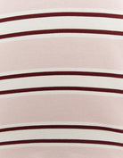 Tally Weijl Pink Striped T Shirt With Long Sleeves Pink/White side view