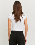 Tally Weijl White Basic T-Shirt WHITE detail view