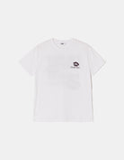 Tally Weijl White Oversized T-Shirt With Totally Unique Print WHITE back view