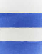 Tally Weijl Striped White & Blue Polo T-Shirt WHITE/BLUE side view