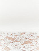 Tally Weijl White Long Sleeve T-Shirt With Lace Detail White back view
