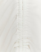 Tally Weijl White Asymmetric Top WHITE flat front view