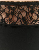 Tally Weijl Black Lace Off Shoulder Top BLACK side view