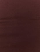 Tally Weijl Basic Burgundy Open Back Top Burgundy side view