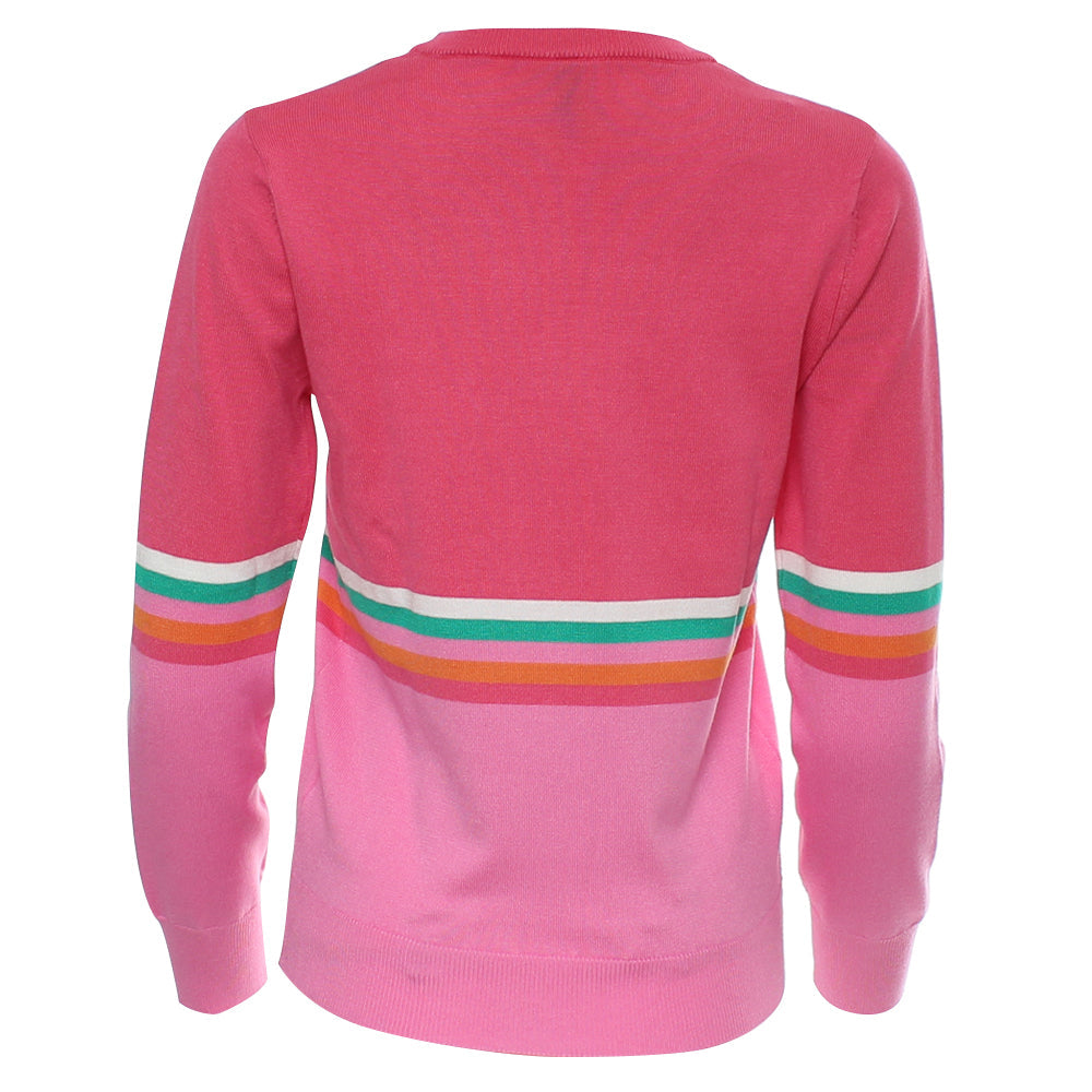 RANT & RAVE LADIES Suzy Pink Jumper PINK side view