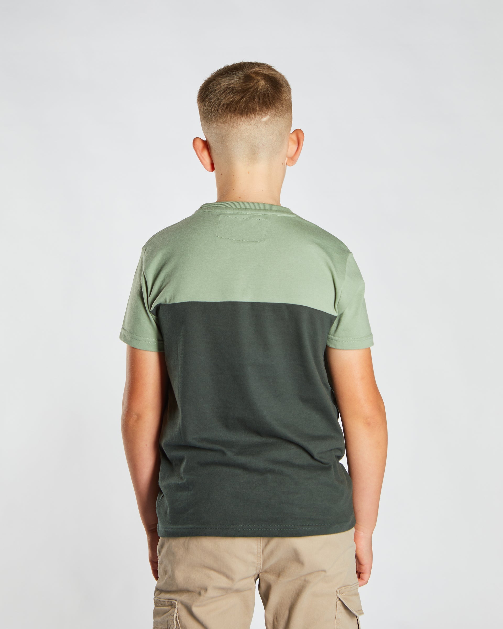 DIESEL KIDS Sydney Sage/Olive Sage/Olive Tee Sage/Olive detail view