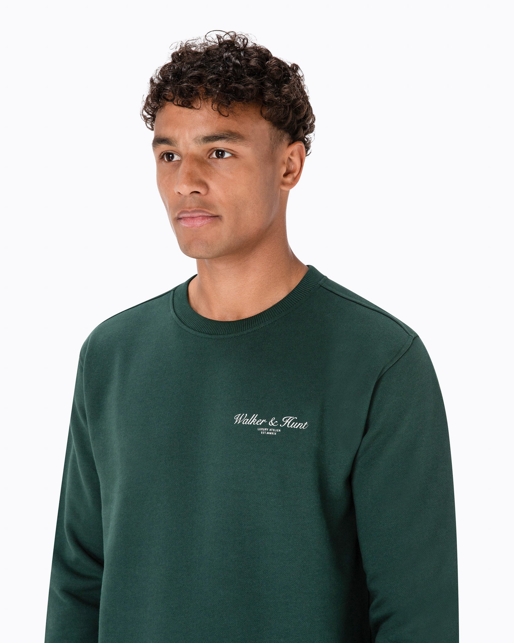 Atelier Green Sweatshirt-Side view