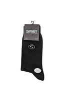 tom penn Spirit Mens Black Socks BLACK front view