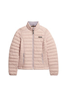 Superdry Ladies Fuji Lite Padded Jacket-Dusty Pink Dusty Pink flat front view