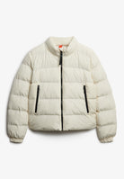 Superdry Ladies Ladies Non Hooded Sports Puffer Off White Jacket OFF WHITE alternate view
