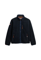 SUPERDRY Outdoor Full Zip Fleece-Eclipse Navy Eclipse Navy side view