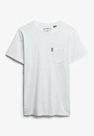 SUPERDRY Classic Essential Pocket Tee-Ancient Water Blue Ancient Water Blue front view