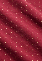 Ladies Ath Off Shoulder Pattern Top-Red Dot-Pattern View