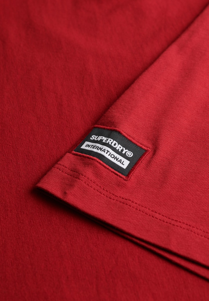 Men's City Tee-Expedition Red-Tab Logo View