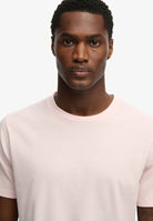 SUPERDRY Classic Essential Tee-Candy Pink Candy Pink side view