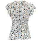 RANT & RAVE LADIES Tamara Blue Top Blue side view