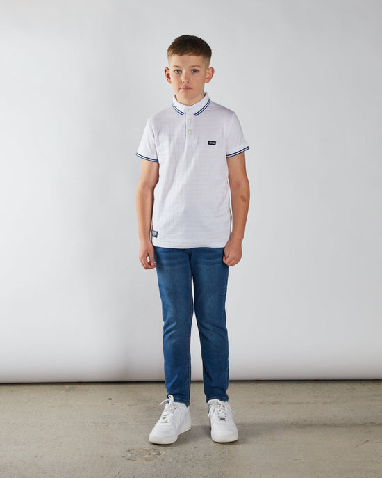 Ted White Junior Polo-Front View