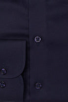BENETTI Brad Tapered Fit Navy Shirt Navy flat front view