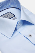 BENETTI Brad Comfort Fit Sky Shirt Sky back view