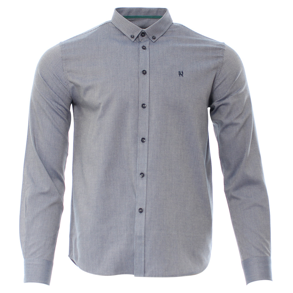 Men's Tate Navy Shirt-Front View