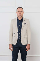 Men's Tommy Bowe Cocuzza Biscuit Blazer-Closer View of the Front