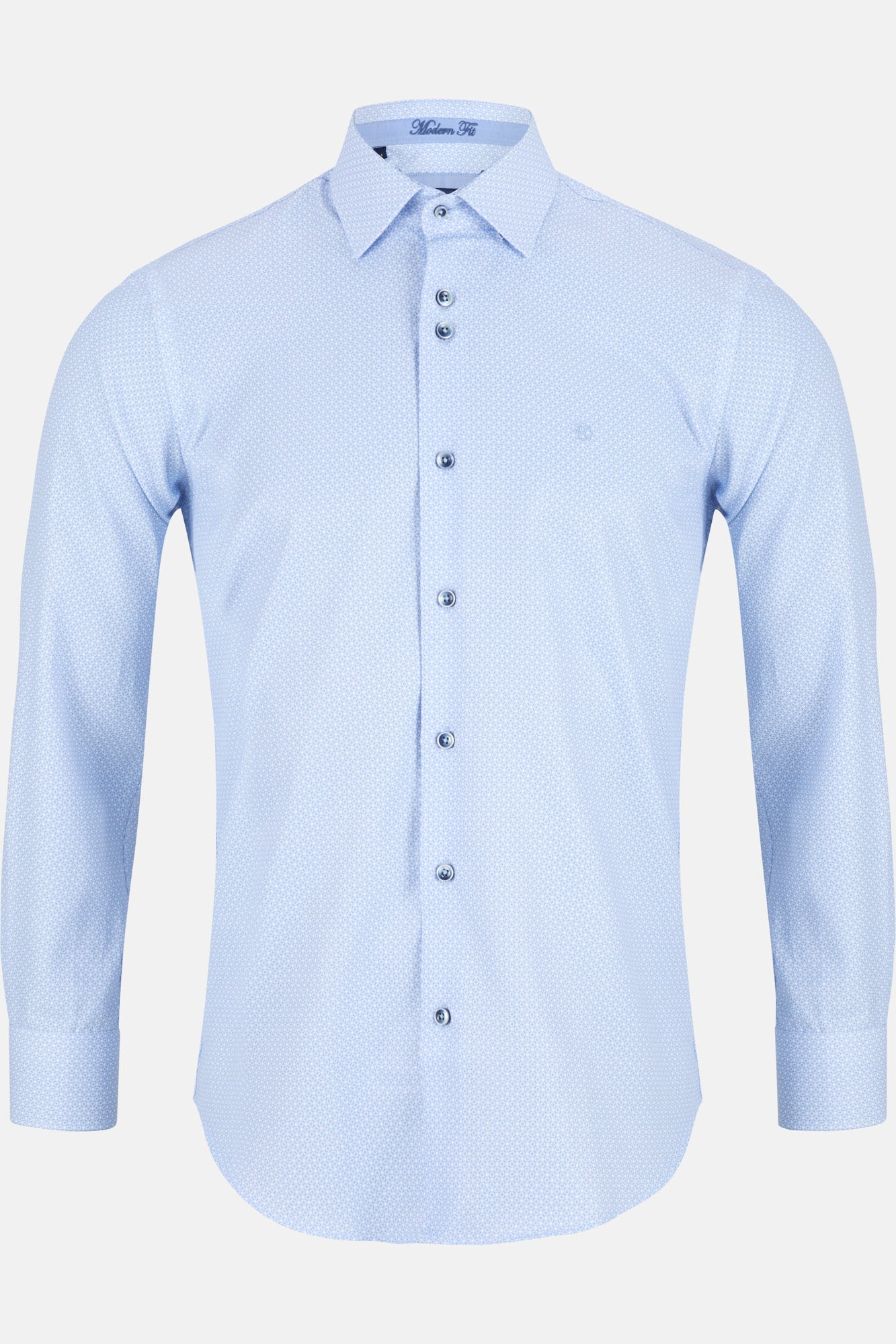 Ural Blue Long Sleeve Shirt