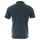 Kenrow Vinny Polo in teal, back view showing plain design and collar detail