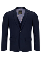 6TH SENSE Valley Navy Jacket Navy front view