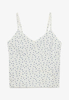 Superdry Ladies Cotton Cami Top-Off White Ditsy Floral Off White Ditsy Floral alternate view
