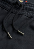 Superdry Athletic Print Flare Jogger in Eclipse Navy drawstring waistband