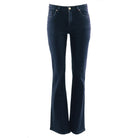 RANT & RAVE LADIES Wendy High Rise Bootcut Tummy Tuck Jeans MID INDIGO back view