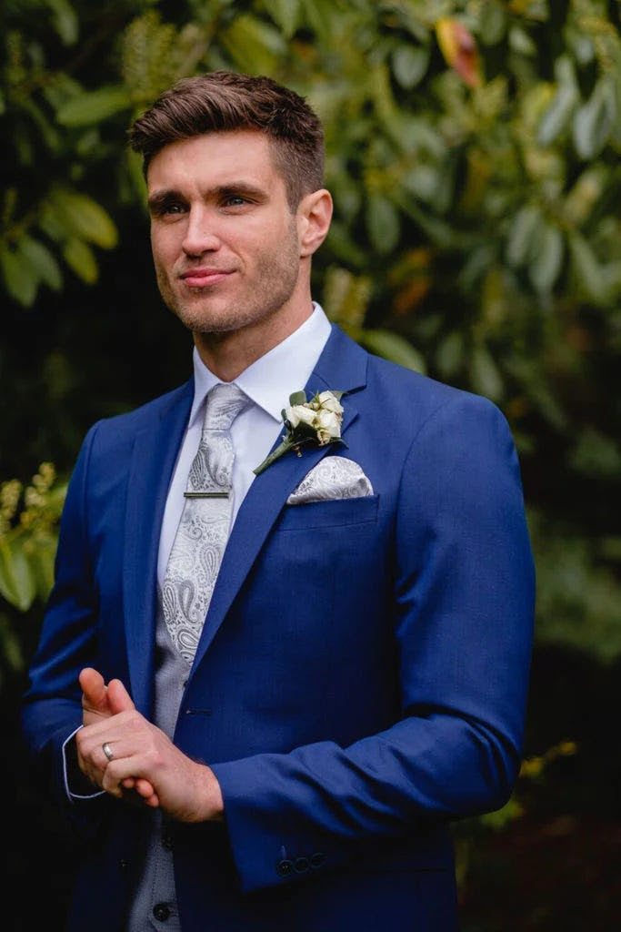 Blue Wedding Suit Rental, Generation Tux