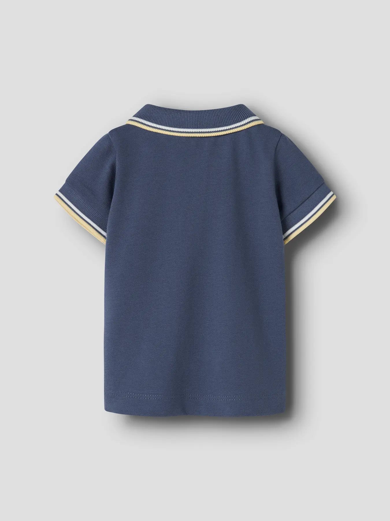 Boy's Jarl Short Sleeve Polo Top-Back View